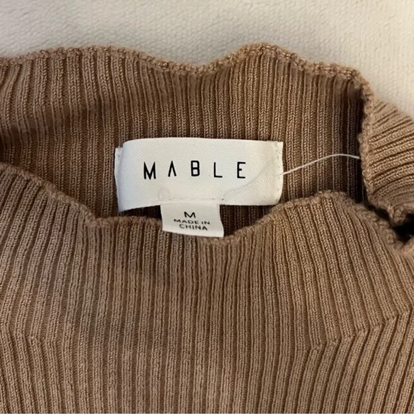 Mable | Ribbed Sweater Dress - Picture 4 of 8